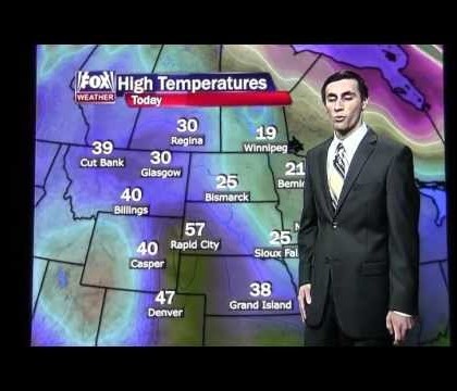 KVRR Fox of Fargo-Moorhead Weather Reporter Says What?