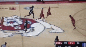 Jamaal Franklin Passes To Himself and Then Dunks It
