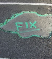 Fargo Potholes