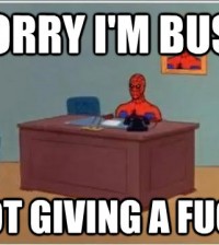 Not Giving A Fuck