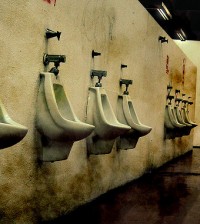 Fargo Bathroom Swordfighting
