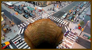 "Sinkhole to Hell" has a voracious appetite.