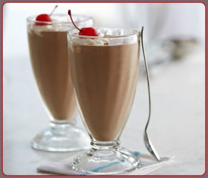 Why just have one chocolate milkshake when you can just as easily have two?!