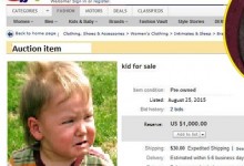 Woman Lists Infant Child On Ebay